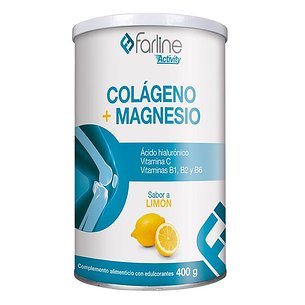 Farline Activity Colágeno Magnésio Sabor Limão 400 g