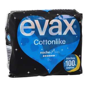 Evax Cottonlike Noche 11 Uds