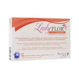Ladyflor Vaginosis 1,3g 10 Vaginal Tabletten