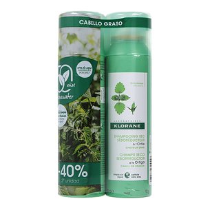 Klorane Trockenshampoo mit Brennnesselextrakt 2x150 ml Promo