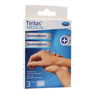 Tiritas Medical Quemaduras 4,5x6,5cm 3u