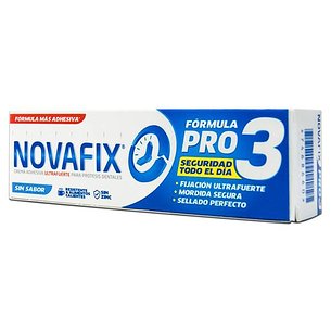 Novafix Formula Pro 3 Sin Sabor 50 g