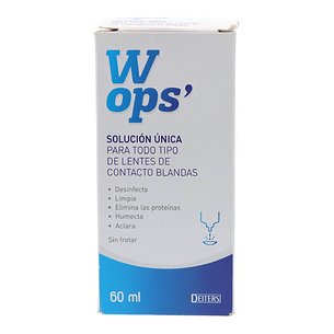 Wops Single Solution Soft Contact Lenses 6