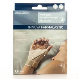 Farmalastic Night Thumb Arthrosis Wristband Medium Size Left