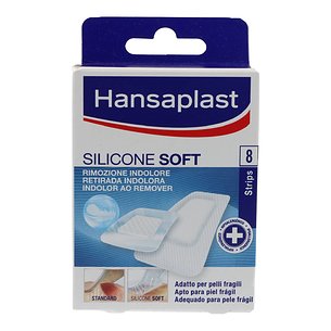 Hansaplast Silicone Soft 8 Uds