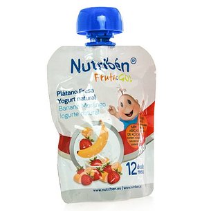 Nutriben Fruta Go Banana Morango Iogurte 90 g