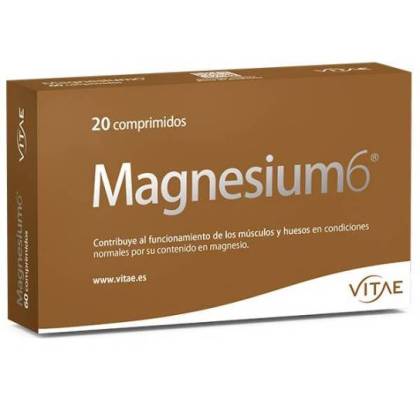 Magnesium6 20 Tabletten Vitae