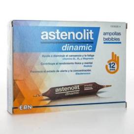 Astenolit Dinamic 12 Ampolas Bebíveis