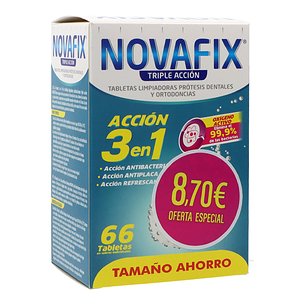 Novafix Tabletas Limpiadoras Triple Accion Limpi