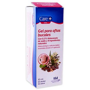 Gel de cuidado para aftas 10 ml