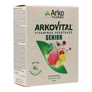 Arkovital Senior Vitaminas Vegetais 60 Cápsulas