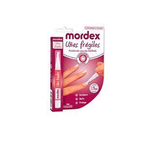 Mordex Brittle Nails Stick On Brush