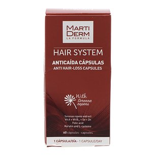 Martiderm Anti-queda de cabelo e unhas Oral 60 Cápsulas