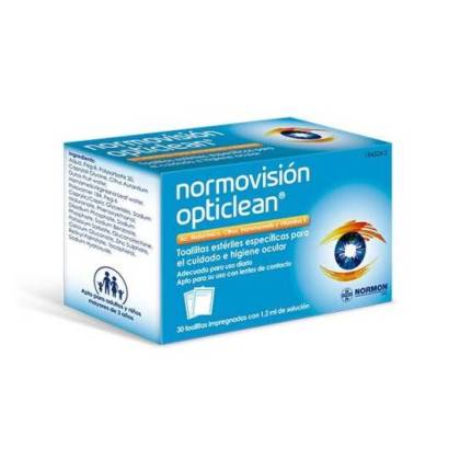 Normovision Opticlean 30 Tücher