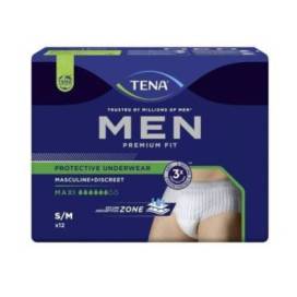 Tena Men Premium Fit Size S/m Level 4 12 Units