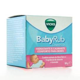 Vicks Babyrub Hidratante E Calmante 50g