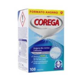 Corega Bio-aktives Sauerstoff 108 Tabletten Promo