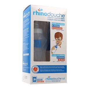 Rhinodouche Nasal Irrigator Pack 500ml + Rhinodouche Salt 26 Envelopes