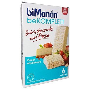 Bimanan Complete Käsekuchen und Erdbeere 6 Einheiten