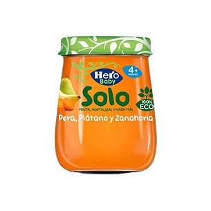 Hero Baby Solo Pêra Banana e Cenoura 120 g