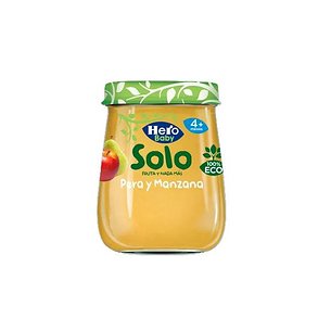 Hero Baby Solo Pera Y Manzana 120 g
