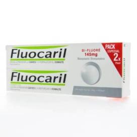 Fluocaril Bi-fluore 145mg Bleichmittel Zahnpasta 2x75 Ml Promo