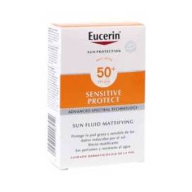 Eucerin Sonnen Flüssigkeit Spf50 Fettige Haut 50ml