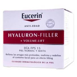 Eucerin Hyaluron-filler Volume Lift Creme Dia Pele Normal A Mista 50 Ml