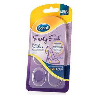 Scholl Party Feet Sensitive Points 6 Units