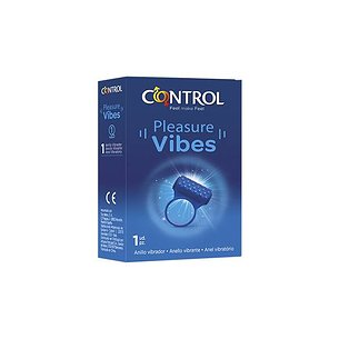 Anel vibratório Control Pleasure Vibes 1 unidade