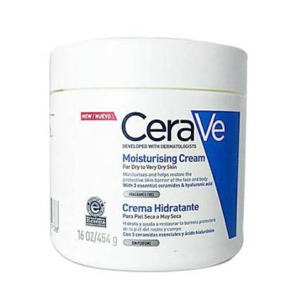 Cerave Moisturising Cream For Dry To Very Dry Skin 454 G