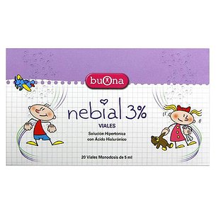 Nebianax 3 Limpeza Nasal 20 Frascos