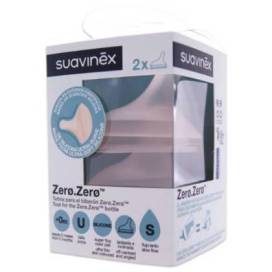 Suavinex Zero Slow Flow Silicone Bottle Teat 0m+
