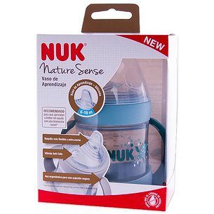Nuk Nature Sense Vaso Aprendizaje Silicona 150 M
