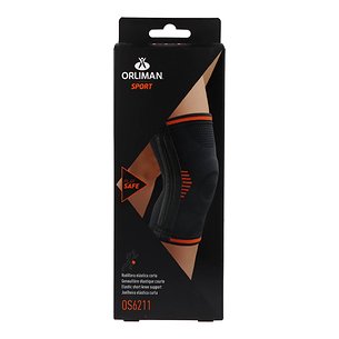 Orliman Sport Elastic Knee Pad Gel Pad and Strap TM S6211