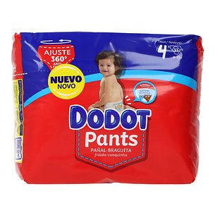 Dodot Pants Talla 4 9-15 Kg 33 Uds