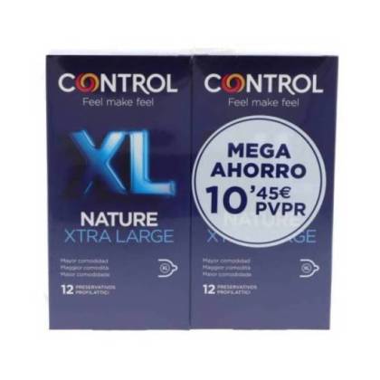 Control Condoms Nature Xl 12 Units + 12 Units Promo