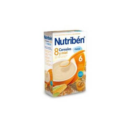 Nutriben 8 Cereales Y Miel Calcio 600 g