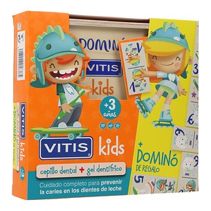 Promoção de presente para escova de dentes em gel infantil Vitis