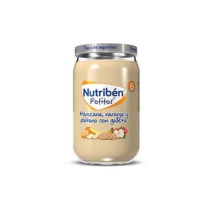 Nutriben Manzana Naranja Platano Y Galleta 235 g
