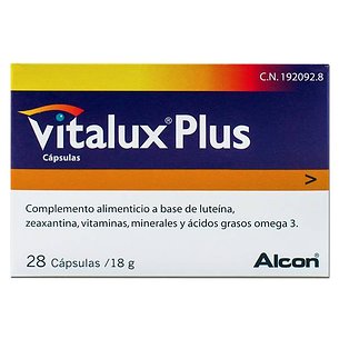 Vitalux Plus 28 Cápsulas