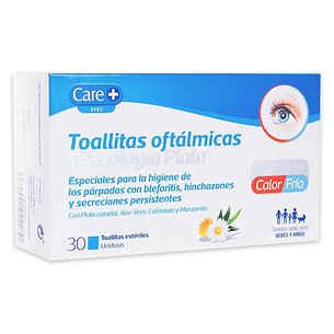 Care Toallitas Oftalmicas Plata 30 Und
