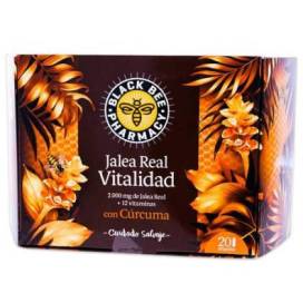 Black Bee Pharmacy Jalea Vitalidad 20 Ampolas 10ml