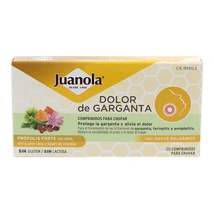 Juanola Propolis Forte 20 Comp Throat