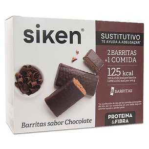 Siken Protein Fiber Schokoriegel 8 Einheiten