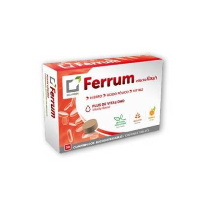 Ferrum Efecto Flash 30 Comp Bucodispersables