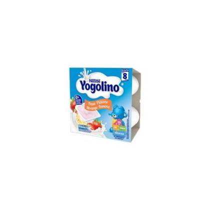 Nestle Yogolino Morango Banana 4x100 G