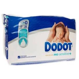 Dodot Pro Sensitive Size 0 3 Kg 38 Units