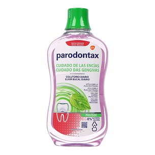 Parodontax Herbal Enxaguante Bucal Sem Álcool 500 ml