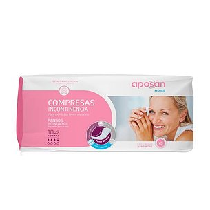 Aposan Normal Urinary Incontinence Pads 18 Units